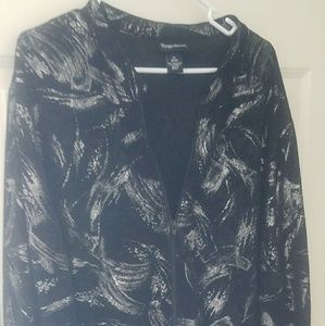 Zipper closure blouse/jacket